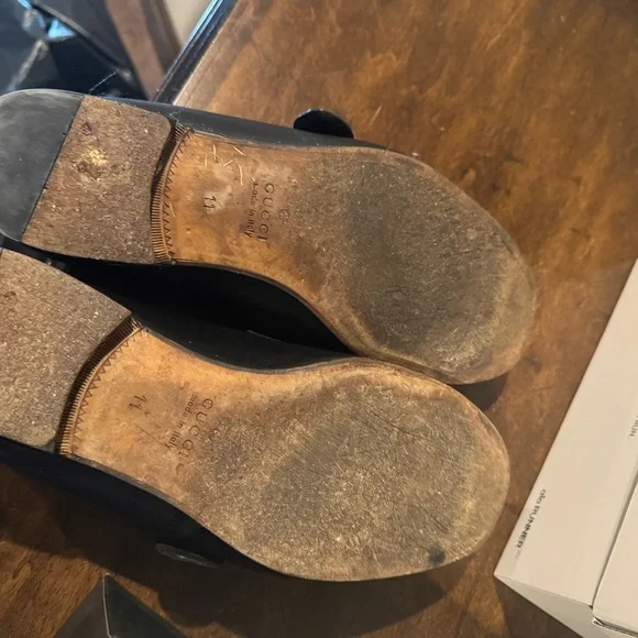 Authentic Gucci Leather Loafers - Picture 4 of 4